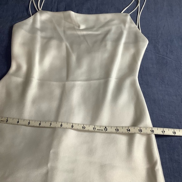 Alice+Olivia White Harmony Slip Dress size 0 (W536) - Picture 10 of 14